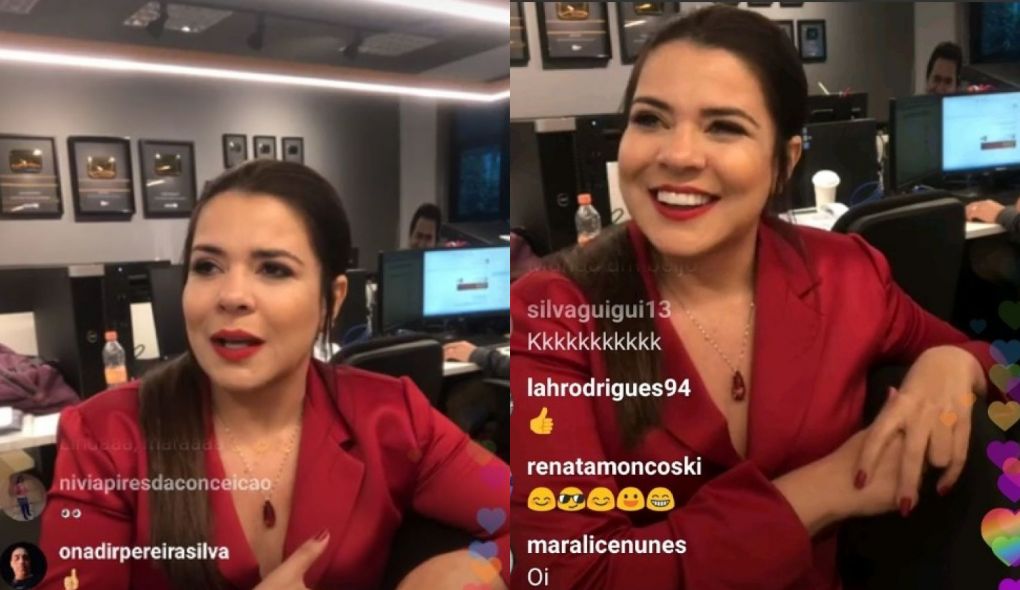 Mara Maravilha respondeu perguntas no Instagram do SBT