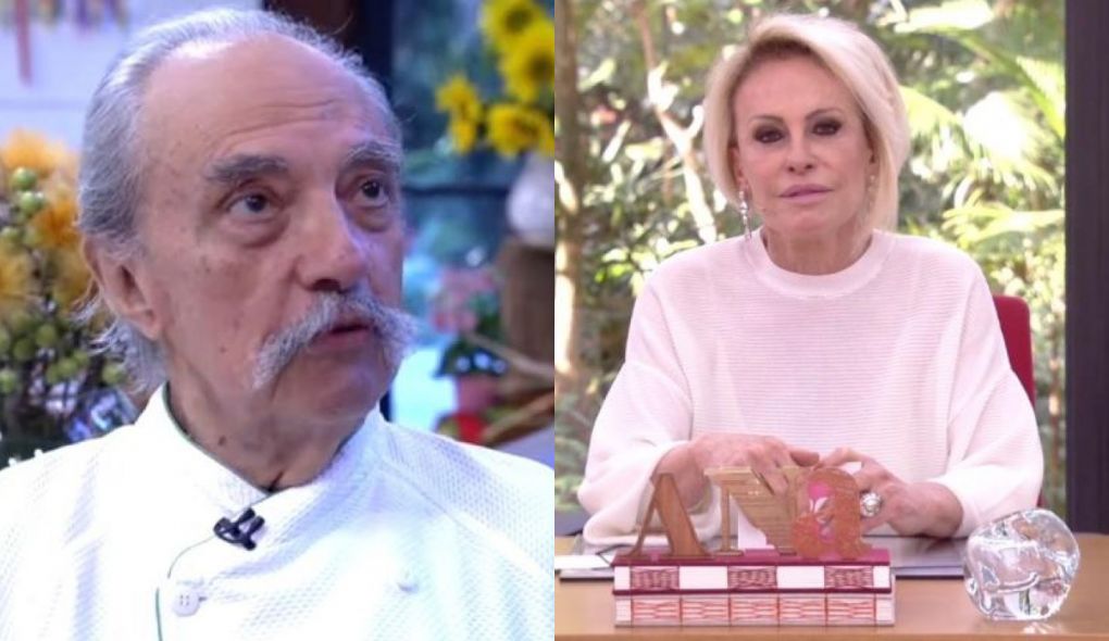 Ana Maria Braga lamentou no Mais Voce o falecimento do chef Jose Hugo Celidonio