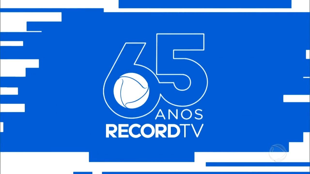 Logomarca comemorativa dos 65 anos da RecordTV (Divulgação)