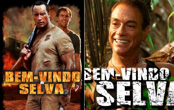 Globo anunciou um filme e exibiu outro no Domingo Maior (Fotos: Reprodução)