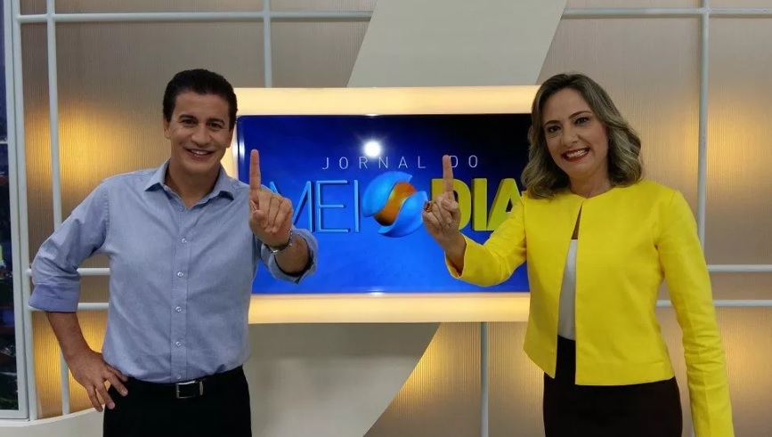 Jornal do Meio Dia, informativo da TV Serra Dourada, afiliada do SBT