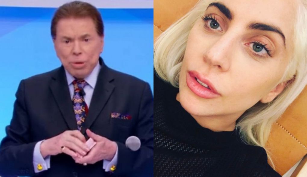 Silvio Santos e Lady Gaga