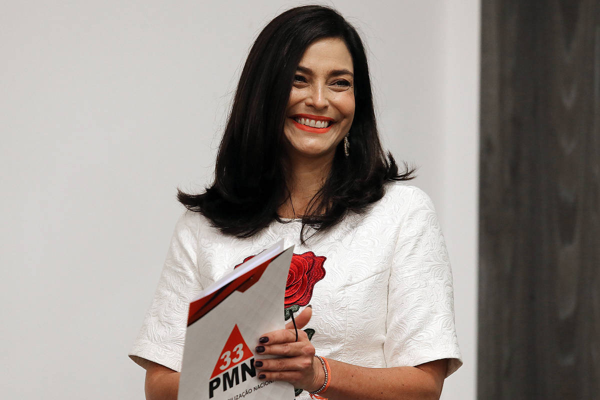 A jornalista Valéria Monteiro quis se candidatar à Presidência