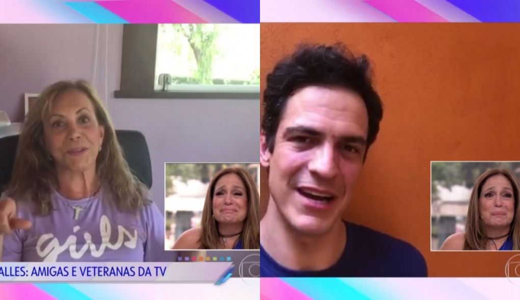 Arlete Salles e Mateus Solano mandaram depoimento para Susana Vieira no Video Show