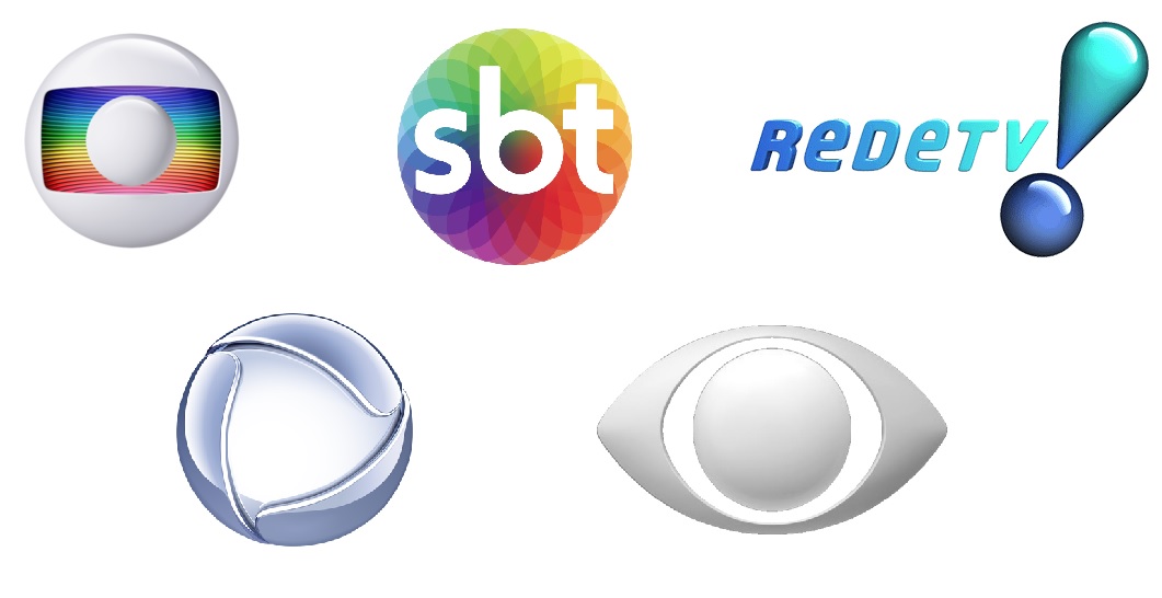 Logotipos das emissoras