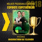 Esporte Espetacular ganhou prêmio Observatório da Televisão como Melhor Programa Esportivo (Montagem: Reprodução)