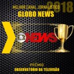 Globo News ganhou prêmio Observatório da Televisão como Melhor Canal Jornalistico (Montagem: Reprodução)