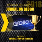 Jornal da Globo ganhou prêmio Observatório da Televisão como Melhor Telejornal (Montagem: Reprodução)