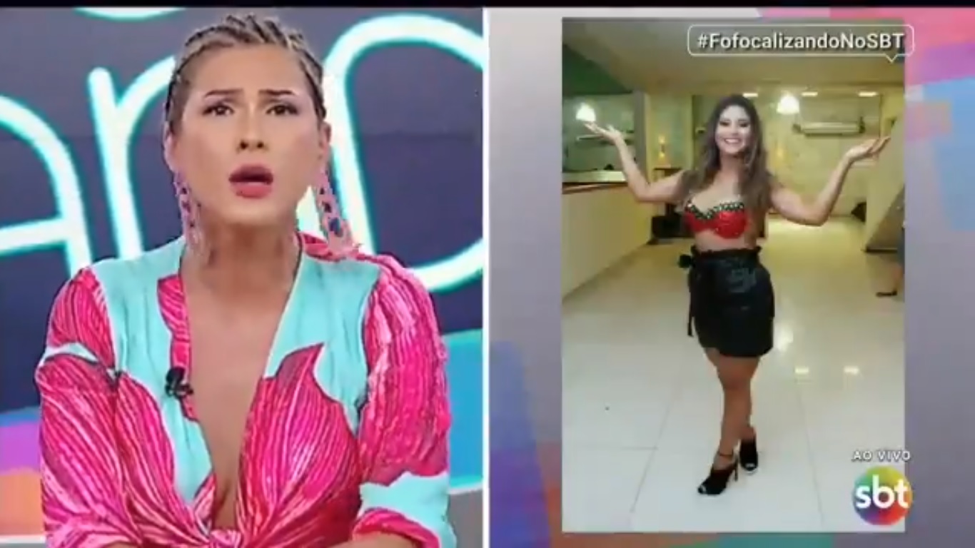 Livia Andrade se revoltou com fas de Mileide Mihaile que mandaram mensagens para ela na web