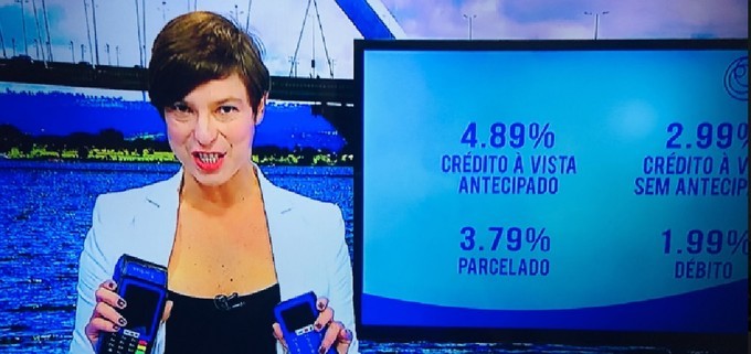Maria Paula na Record TV Brasília