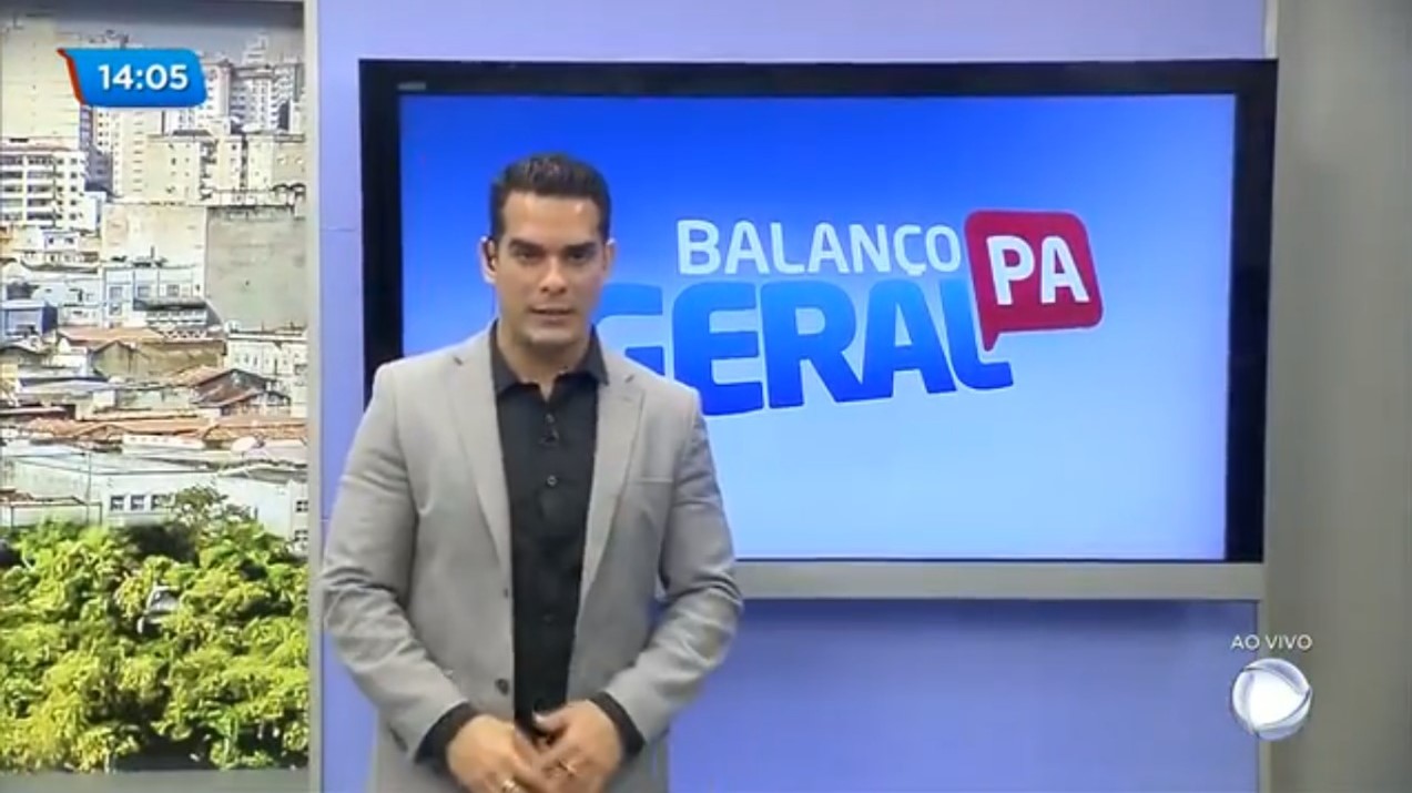 Marcus Pimenta apresenta o jornal Balanço Geral PA