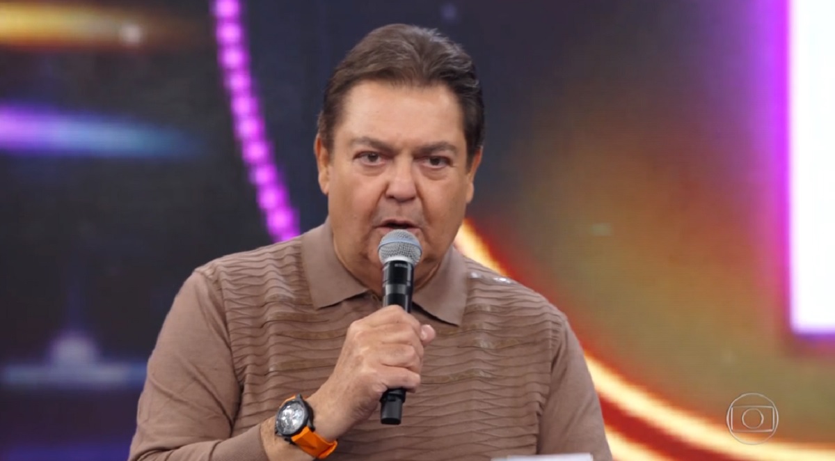 Apresentador Fausto Silva, o Faustão, da Globo