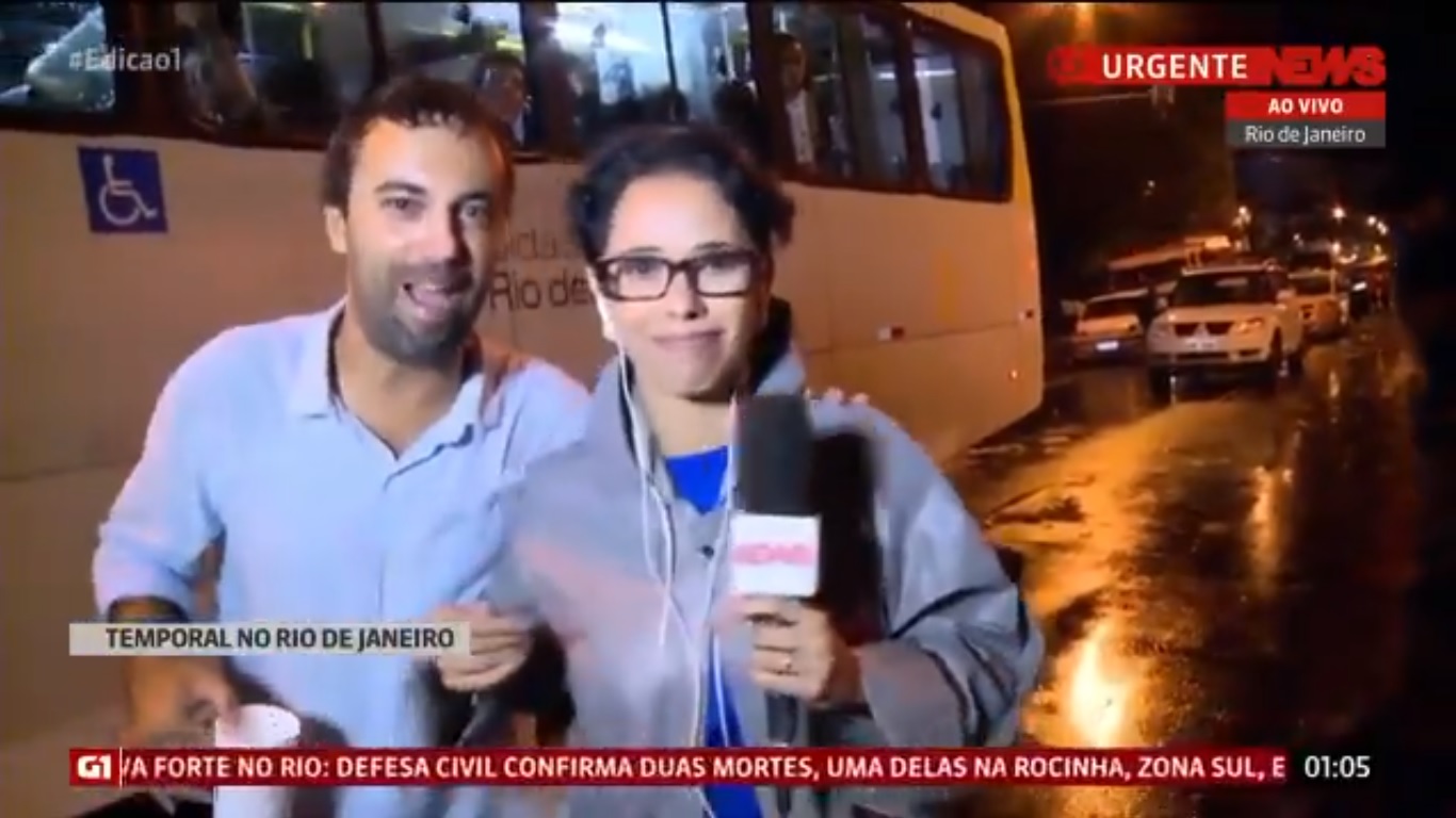Homem invadiu link da Globo News