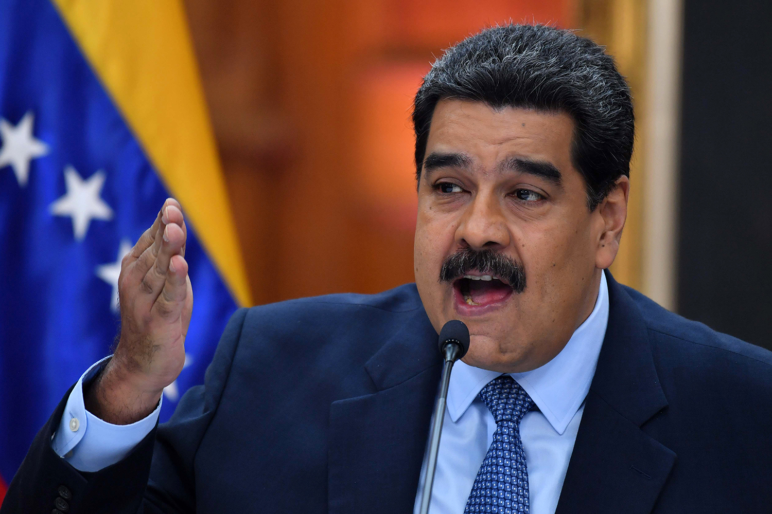 Nicolás Maduro é o presidente da Venezuela
