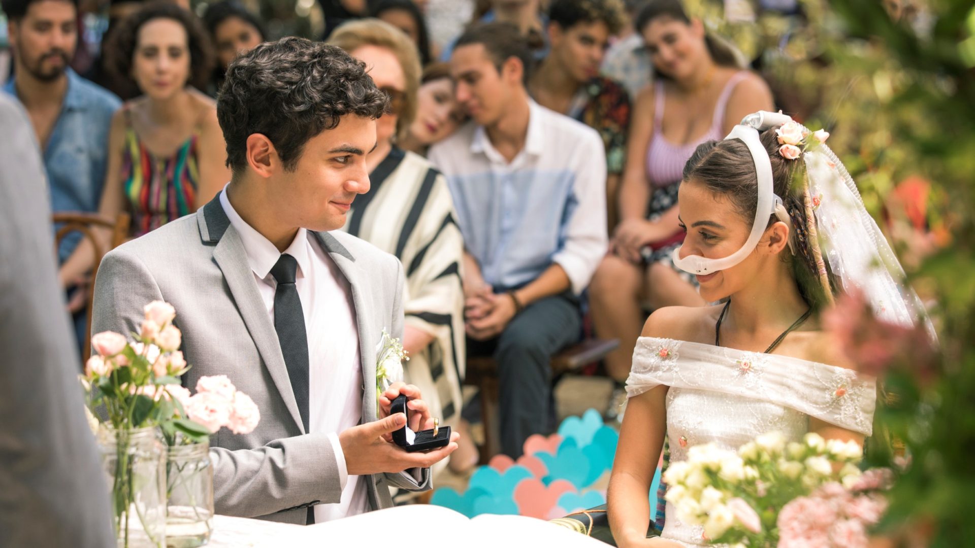 Casamento de Kavaco (Gabriel Contente) e Amanda (Pally Siqueira) em Malhação: Vidas Brasileiras
