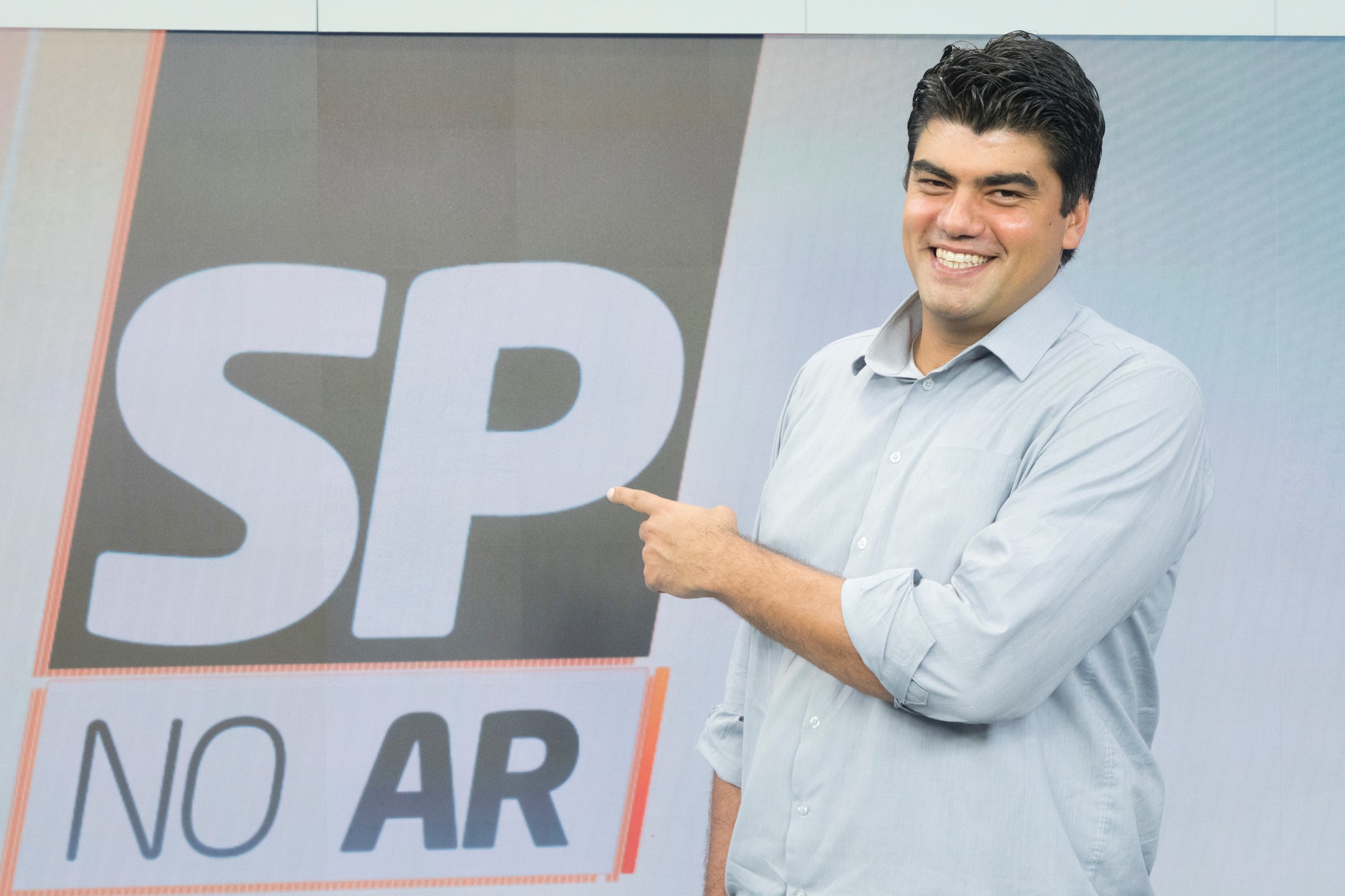 André Azeredo apresentará o SP no Ar na Record TV (Antonio Chahestian/Divulgação Record TV)