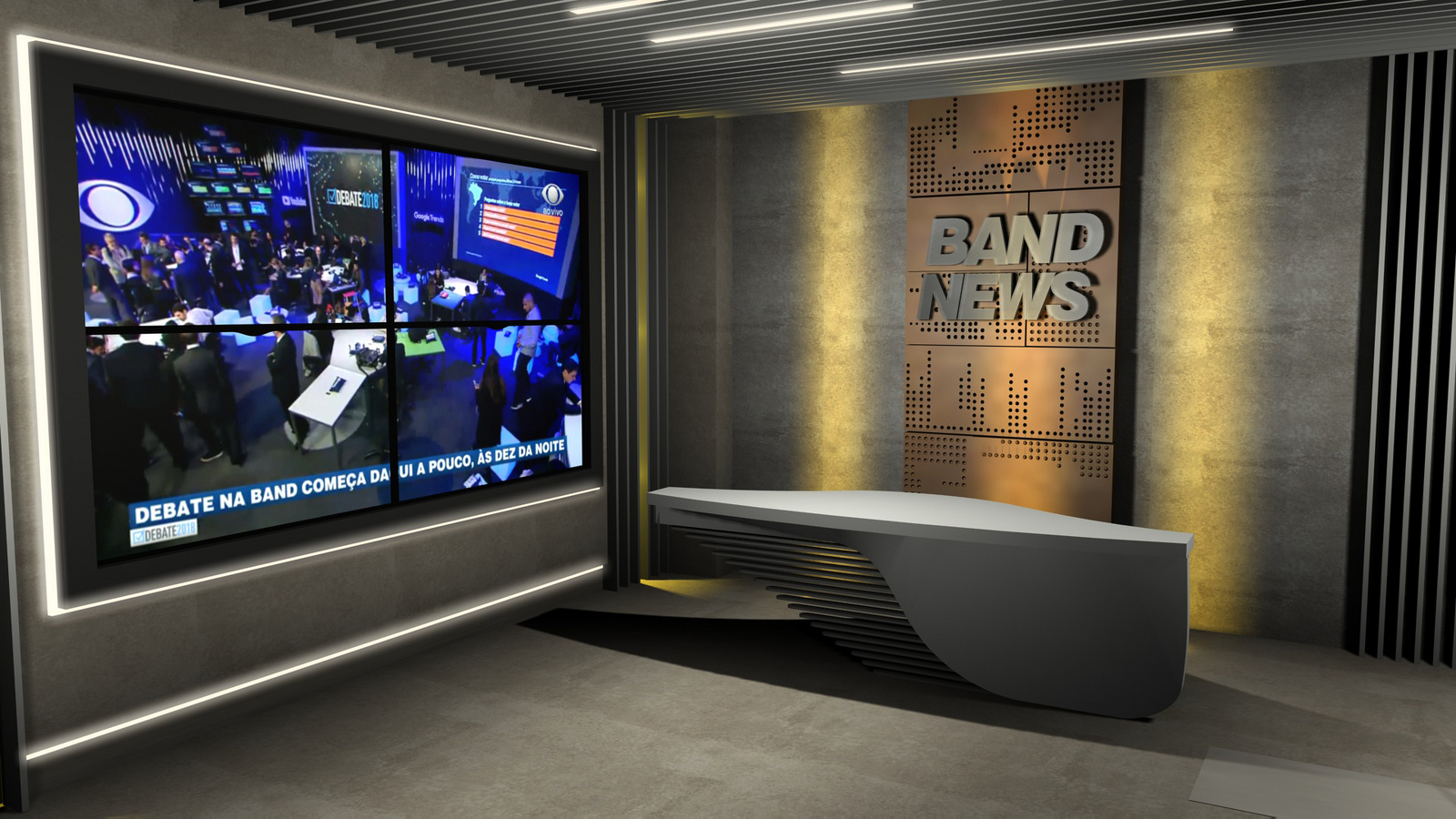 Novos Estúdios da BandNews TV