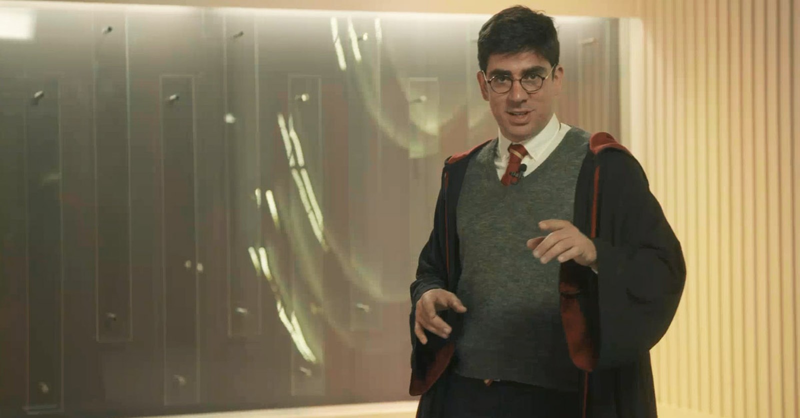 Marcelo Adnet como Harry Potter no Ta no Ar