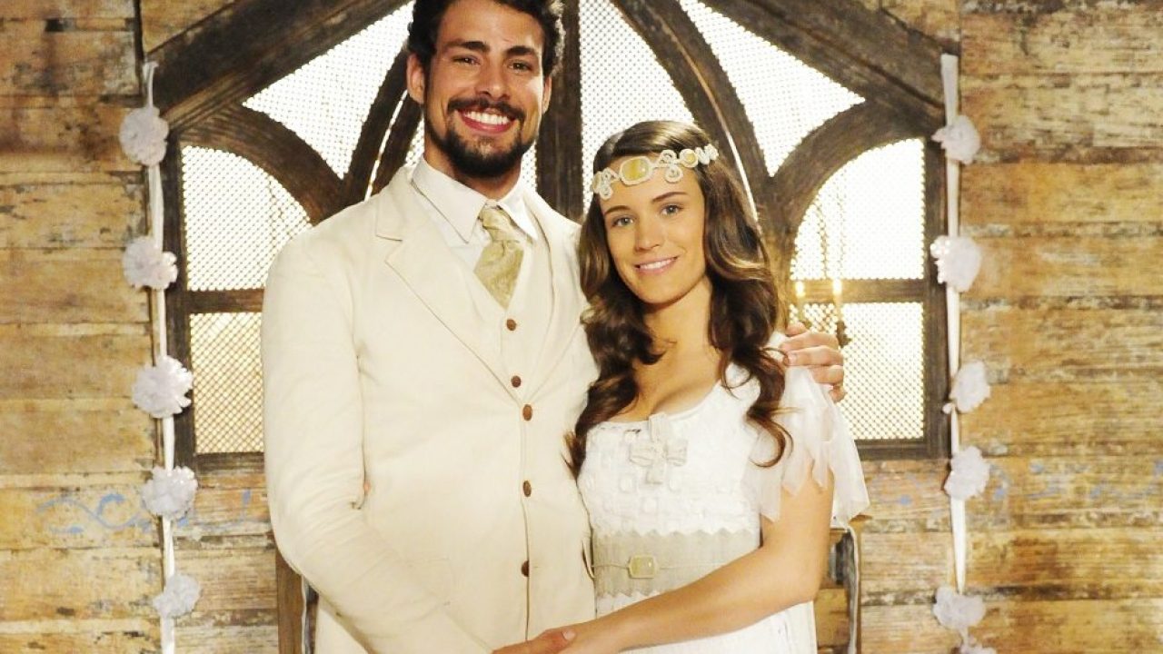 Cauã Reymond e Bianca Bin são os protagonistas de Cordel Encantado (Divulgação / Globo)