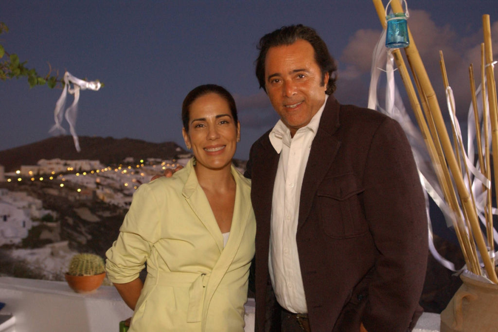 Júlia (Glória Pires) e Nikos (Tony Ramos) em Belíssima