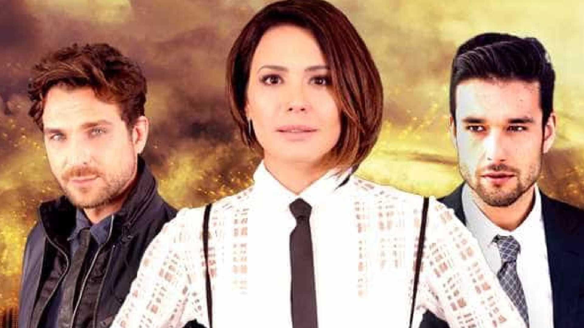Juliana Knust, Igor Rickli e Sérgio Marone foram os protagonistas de Apocalipse (Divulgação / Record TV)