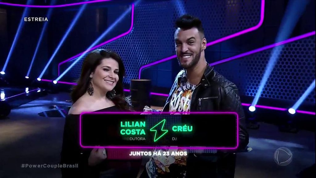 Créu e Lilian Costa