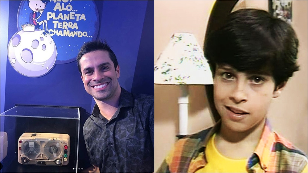 Luciano Amaral interpretou Lucas Silva e Silva na série Mundo da Lua (Reprodução: Instagram)