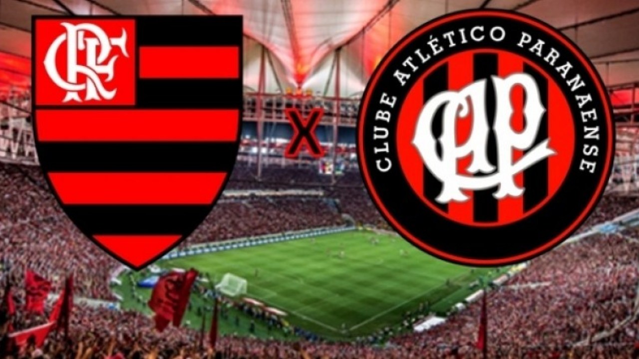 Partida entre Flamengo e Athletico Paranaense