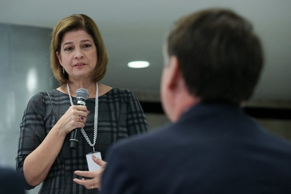 Delis Ortiz e Jair Bolsonaro
