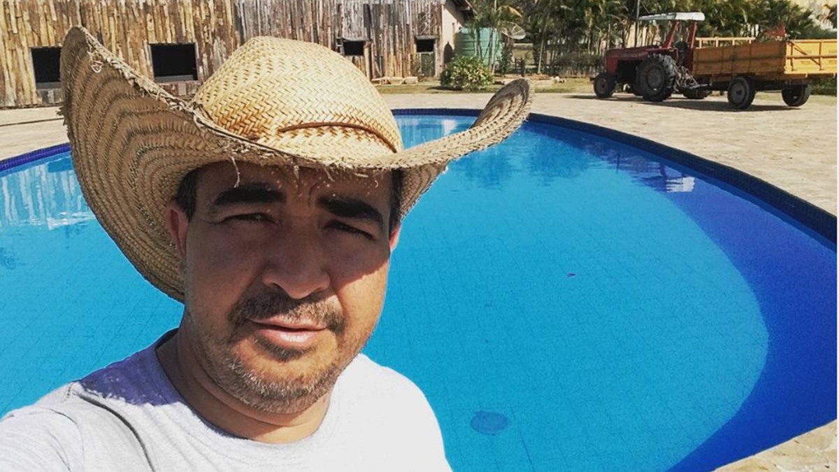 Clébis Ribeiro, caseiro de A Fazenda (Reprodução: Instagram)