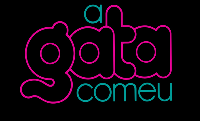 Logotipo da novela A Gata Comeu, de 1985