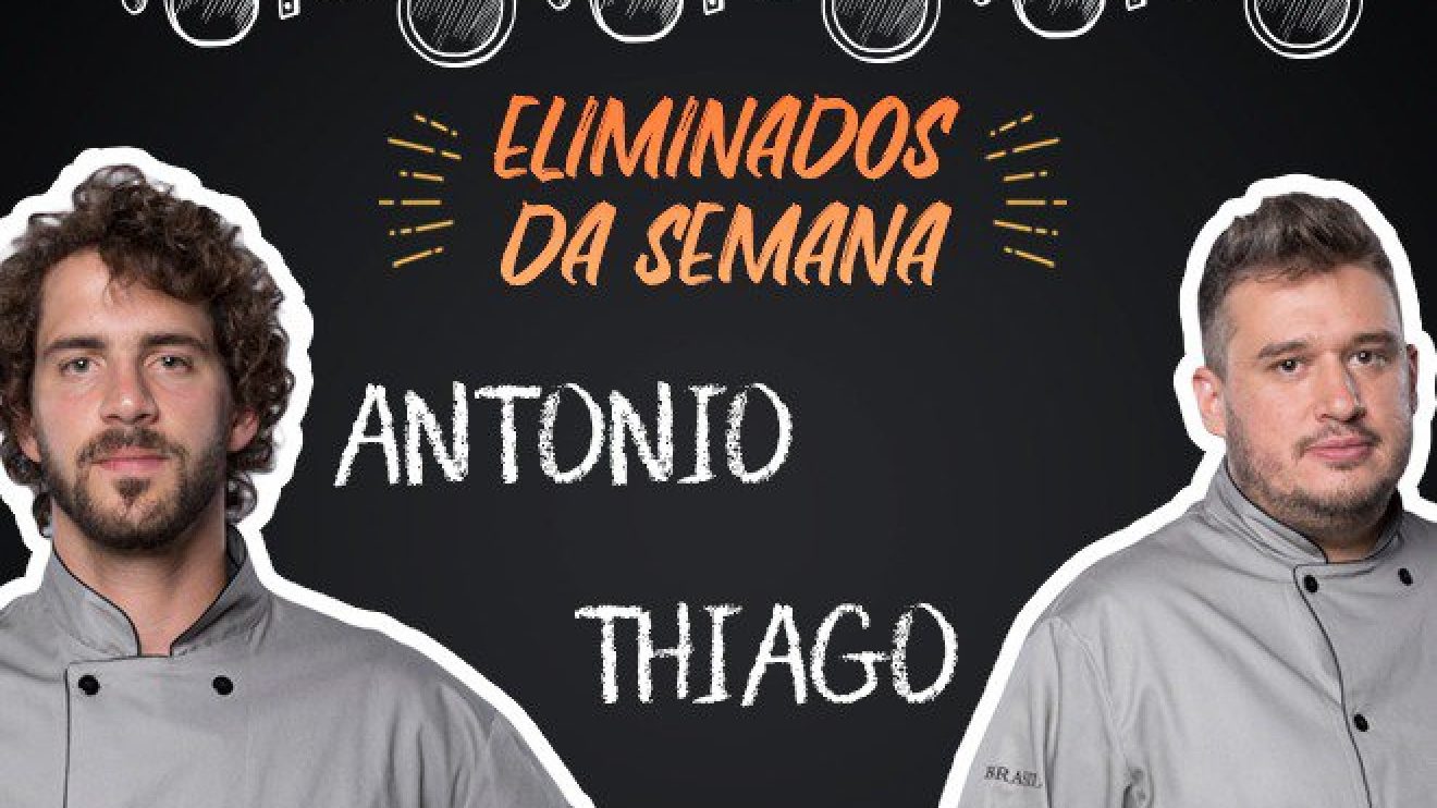 Antônio e Thiago deixaram o Top Chef Brasil (Divulgação / Record TV)