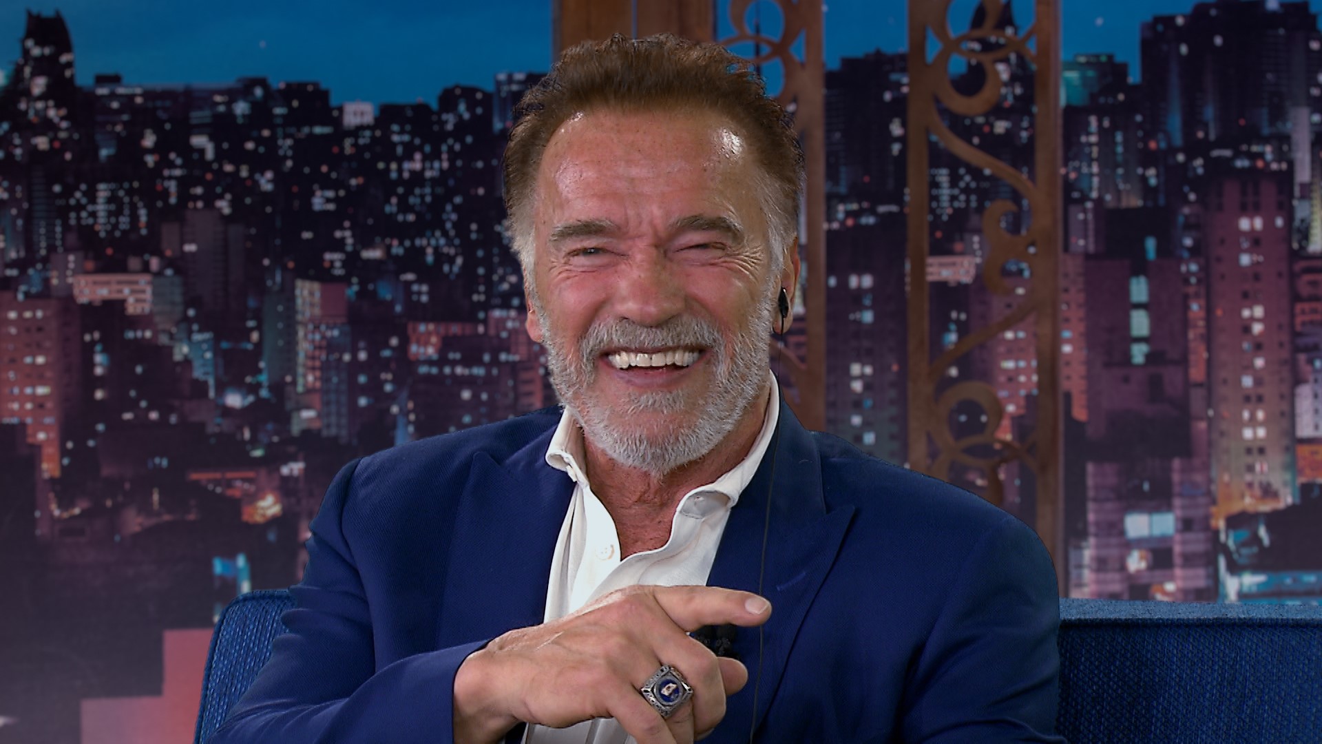 Arnold Schwarzenegger no The Noite com Danilo Gentili