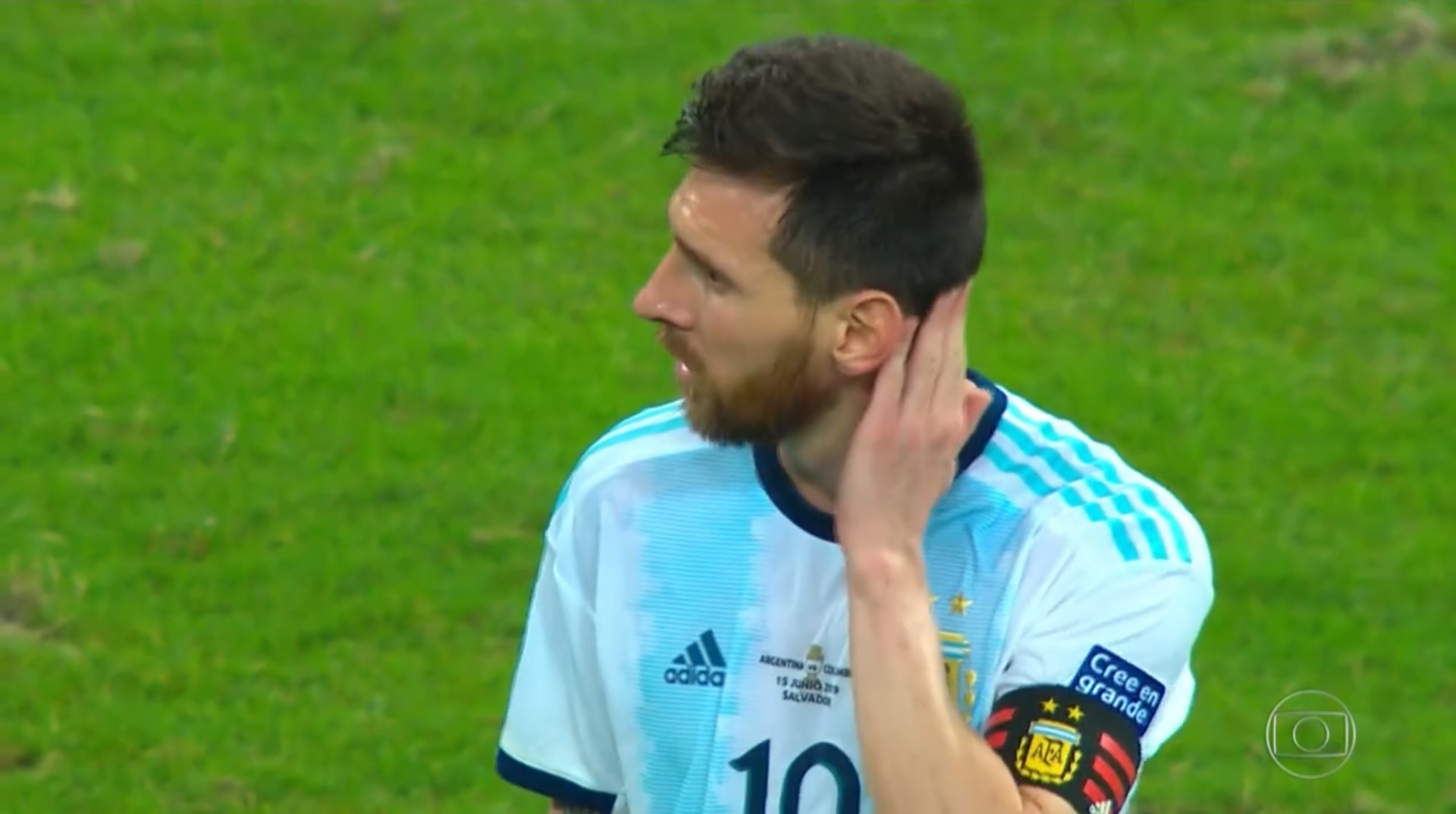 Messi, da Seleção Argentina
