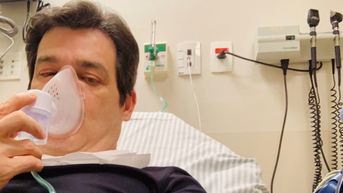 Celso Portiolli visita Roque no hospital: 'Em plena recuperação' - OFuxico