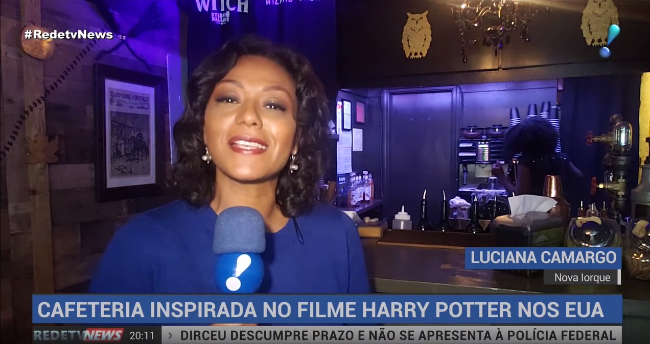 Luciana Camargo completou 10 meses como correspondente internacional da RedeTV!
