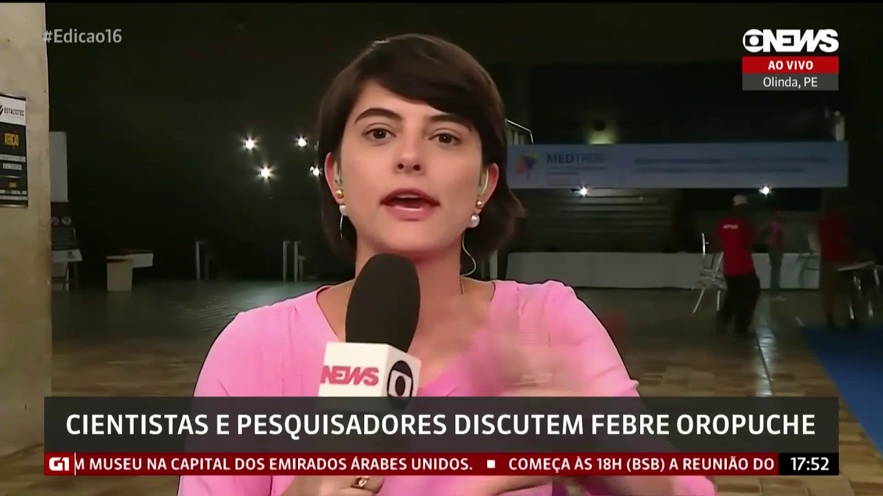 Wanessa Andrade, repórter da Globo News em Recife: saída para Portugal com o marido, ex-chefe de redação (Reprodução/Globo News)