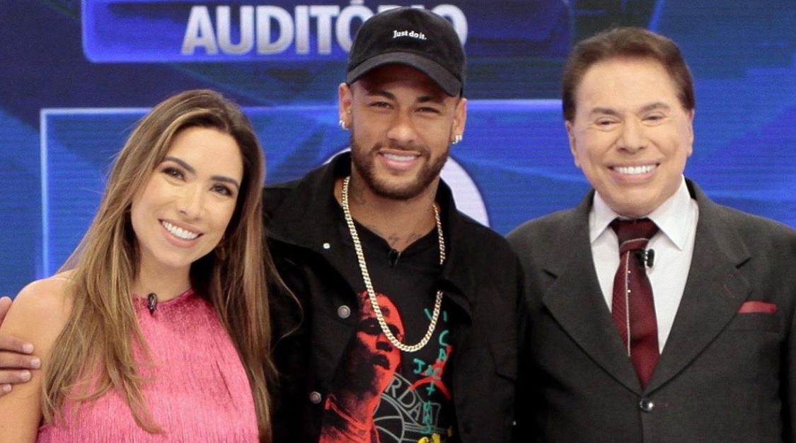Patrícia Abravanel, Neymar e Silvio Santos