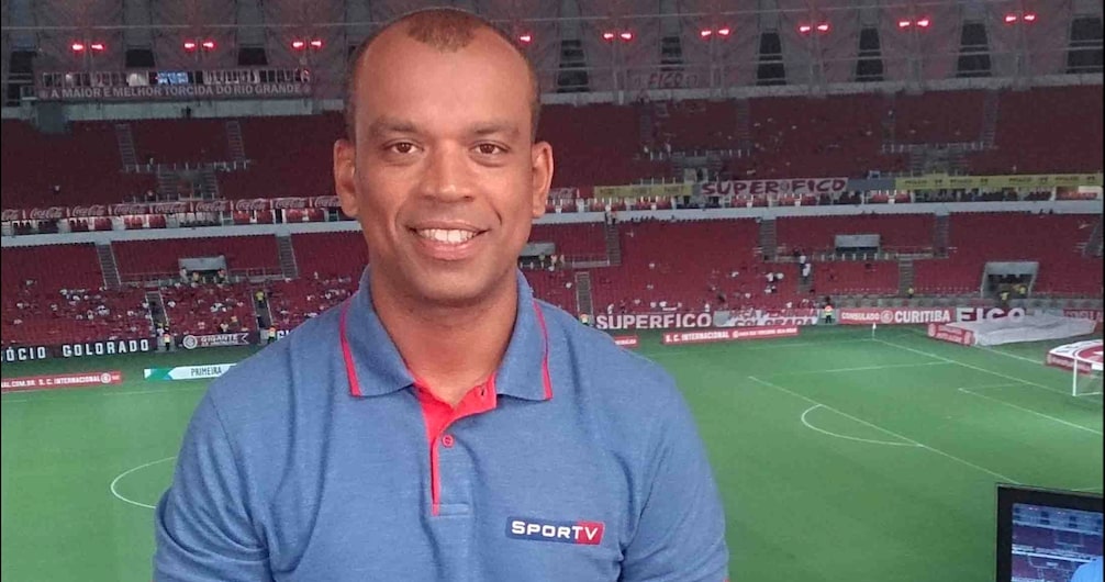 Luiz Alano no SporTV: narrador deixou Grupo Globo e assinou com DAZN
