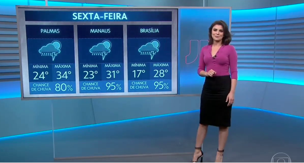 Eliana Marques: jornalista é favorita para substituir Maju Coutinho no Jornal Nacional (Reprodução/Globo)