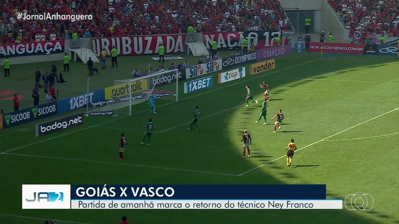 Goiás enfrenta o Vasco pelo Campeonato Brasileiro