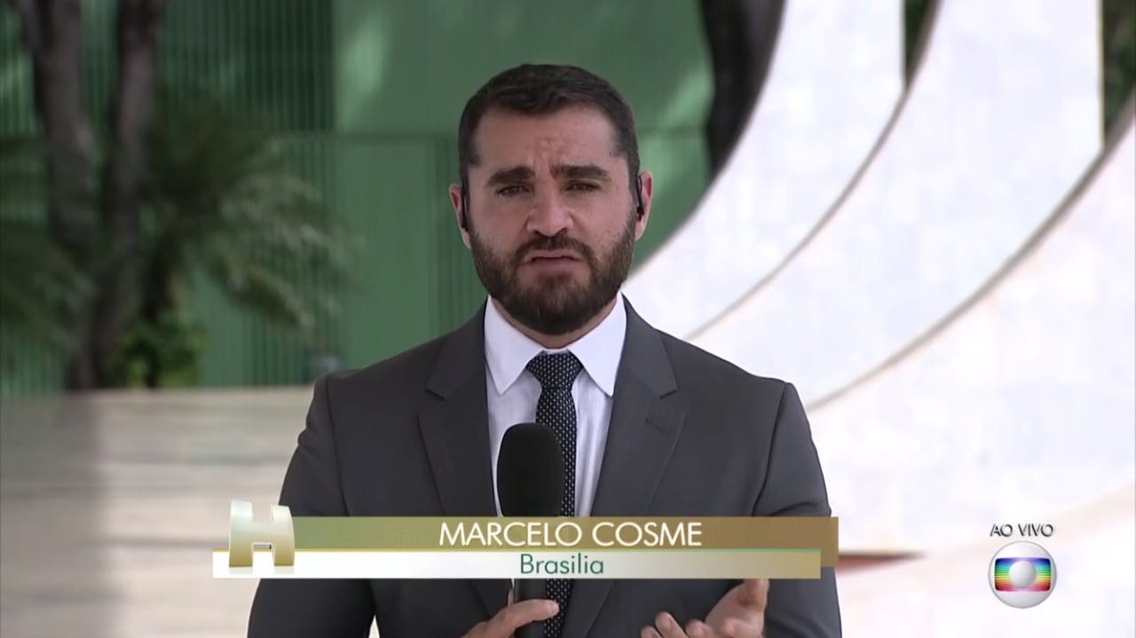 Marcelo Cosme: jornalista vai apresentar telejornal aos sábados a partir de setembro (Reprodução/Globo)