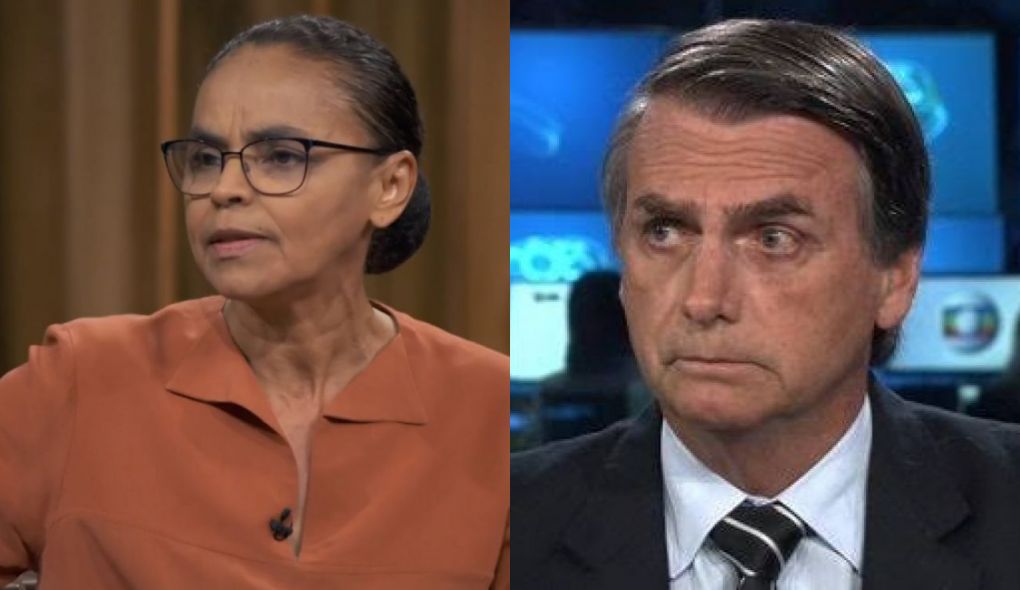 Marina Silva criticou Bolsonaro no Conversa com Bial