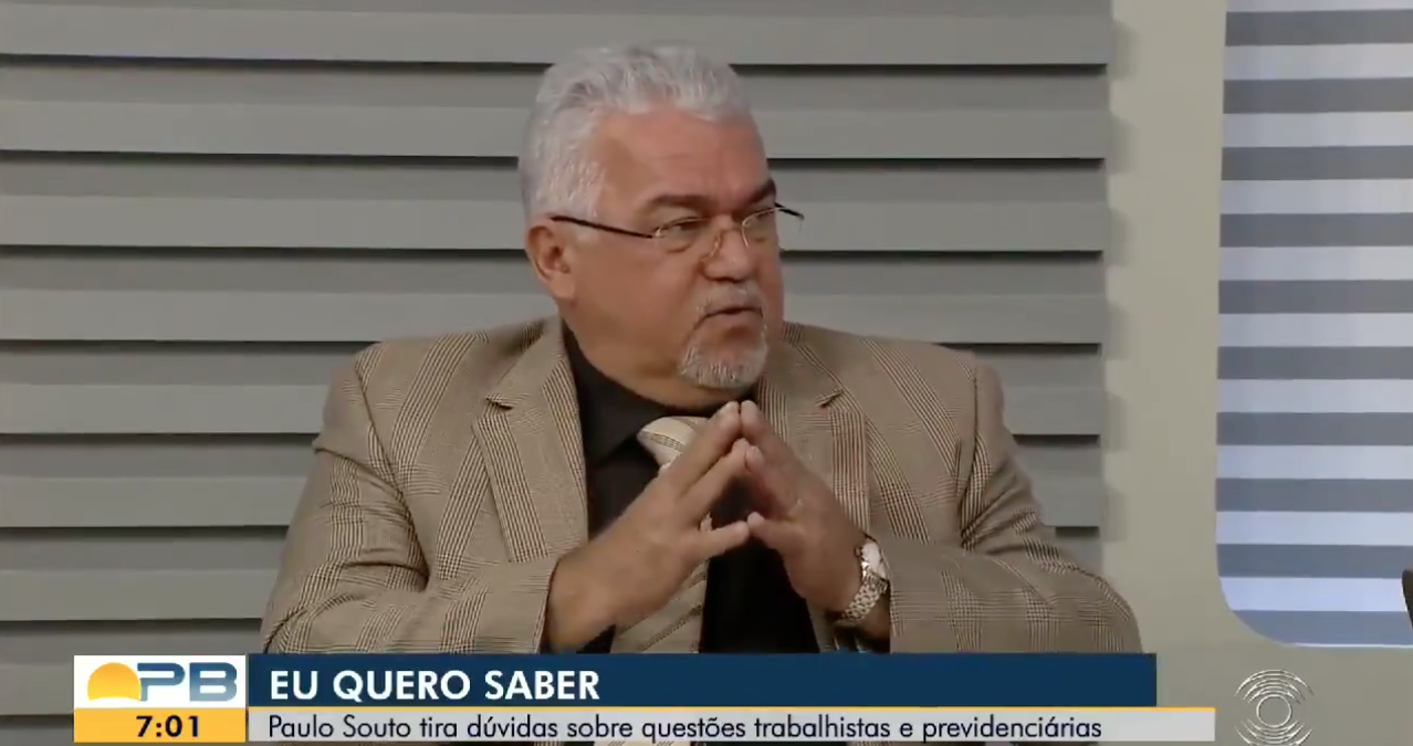 Comentarista Paulo Souto pede demissão ao vivo na Globo