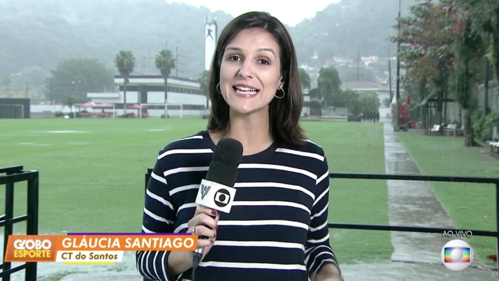 Gláucia Santiago: jornalista deixa Globo para ser apresentadora da ESPN Brasil (Reprodução/Globo)
