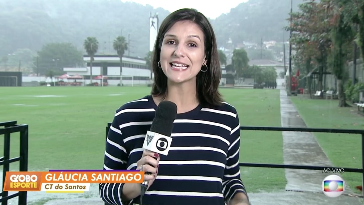 Gláucia Santiago: jornalista deixa Globo para ser apresentadora da ESPN Brasil (Reprodução/Globo)