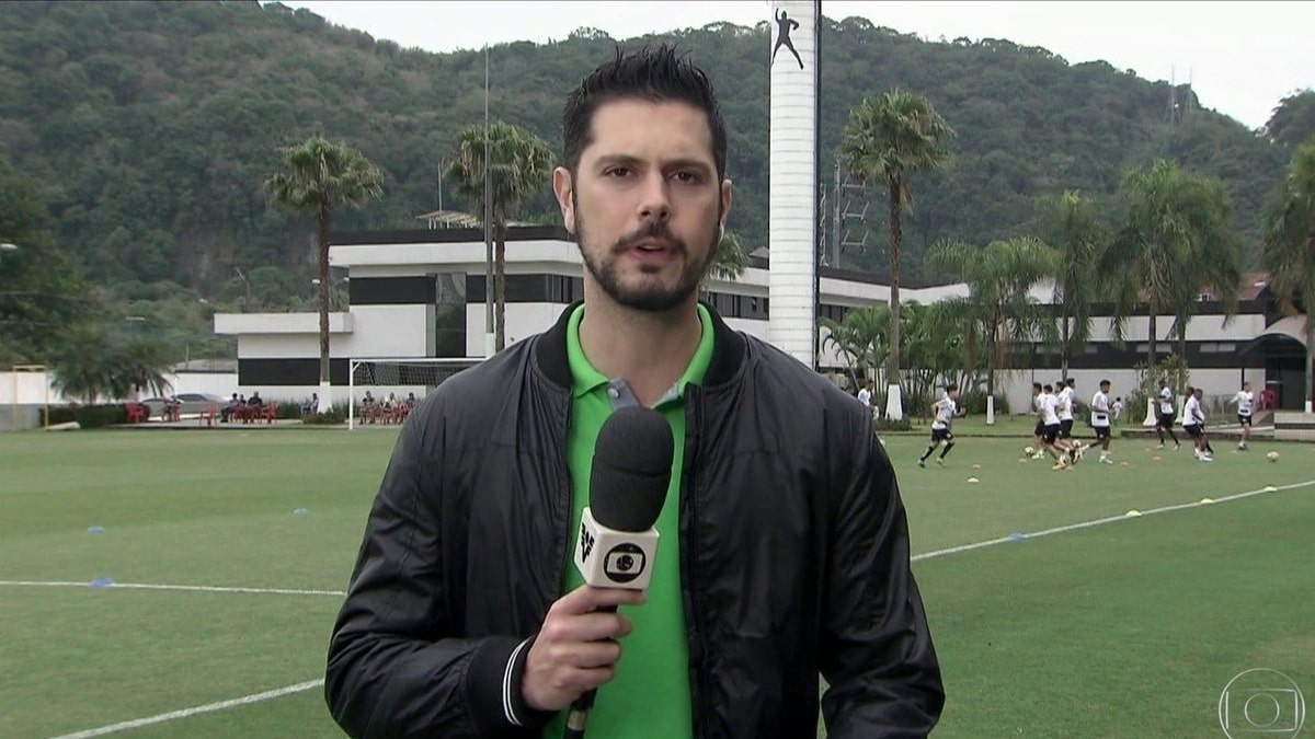 Renato Cury: repórter vai cobrir setorista do Santos na Globo que vai para a ESPN Brasil (Divulgação/Globo)