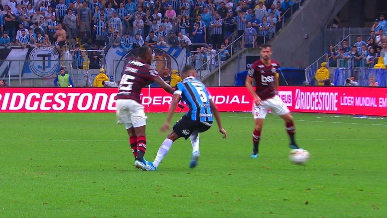 Flamengo x Grêmio na Libertadores.