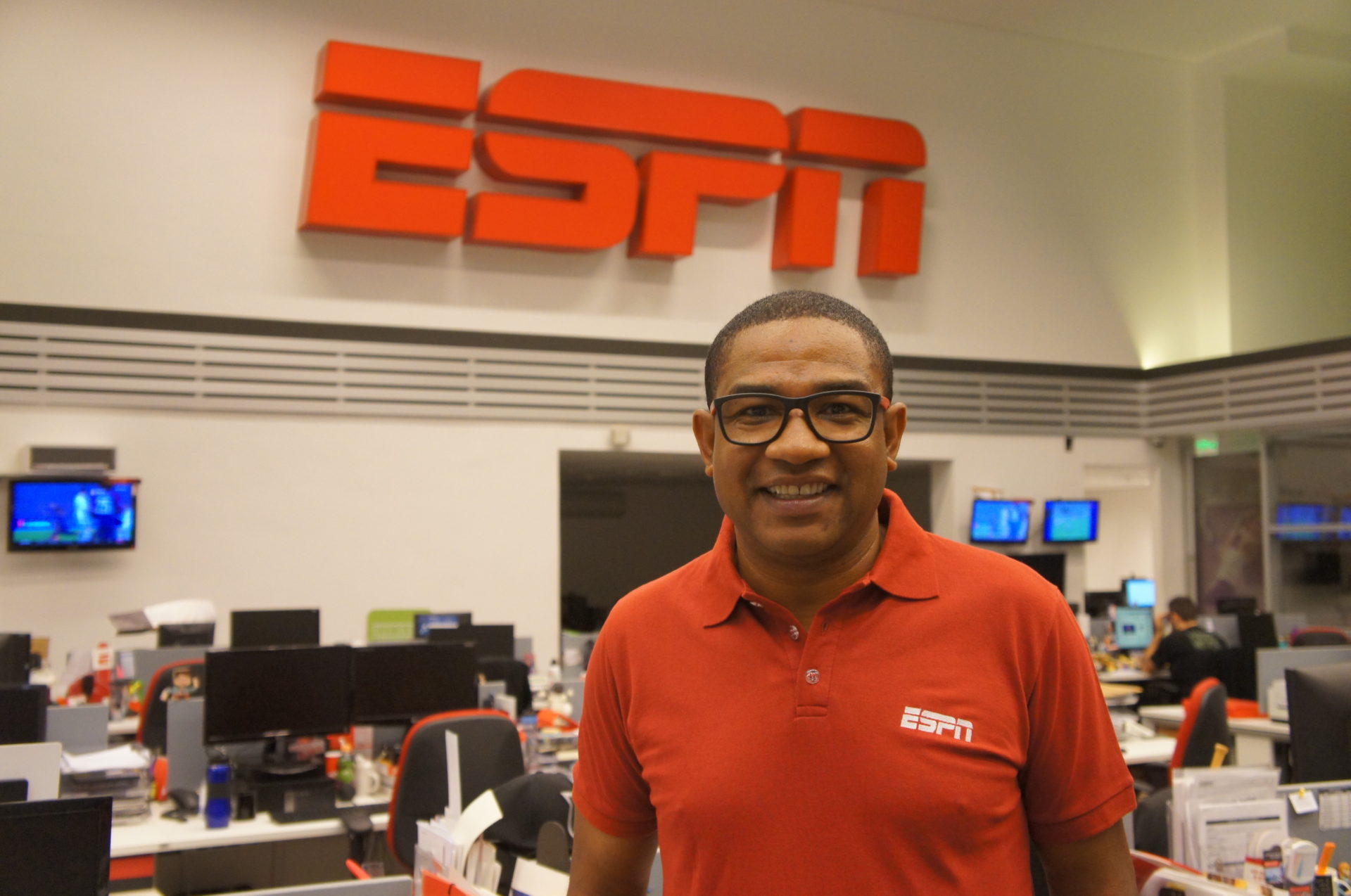 César Sampaio na ESPN Brasil: ex-jogador deixa canal esportivo para ser auxiliar da Seleção Brasileira (Divulgação/ESPN)