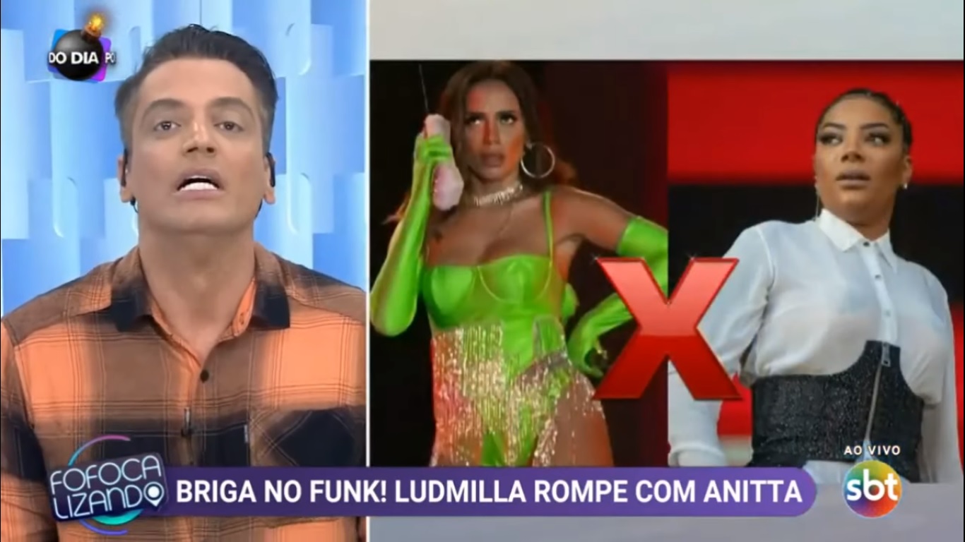 Leo Dias falou no Fofocalizando sobre briga entre Anitta e Ludmilla